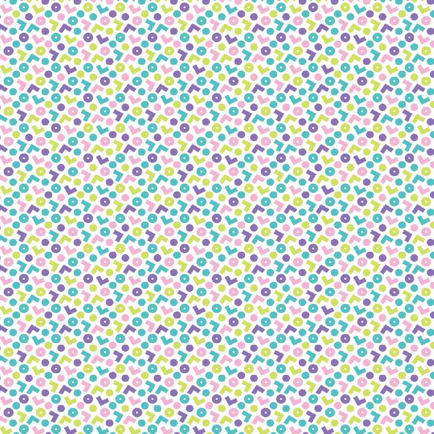 80's Neon Geometric Pattern Acrylic Sheet - CMB Pattern Acrylic